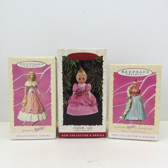 Hallmark Keepsake Ornament Collector's Series Christmas Tree Ornaments Lot of 3 - Picture 1 of 8